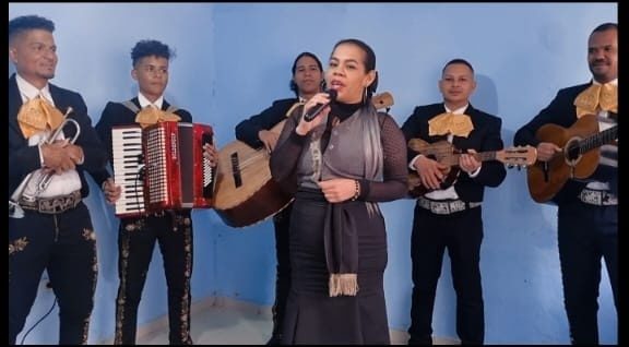 El grupo durante una presentación en vivo en Bogotá
